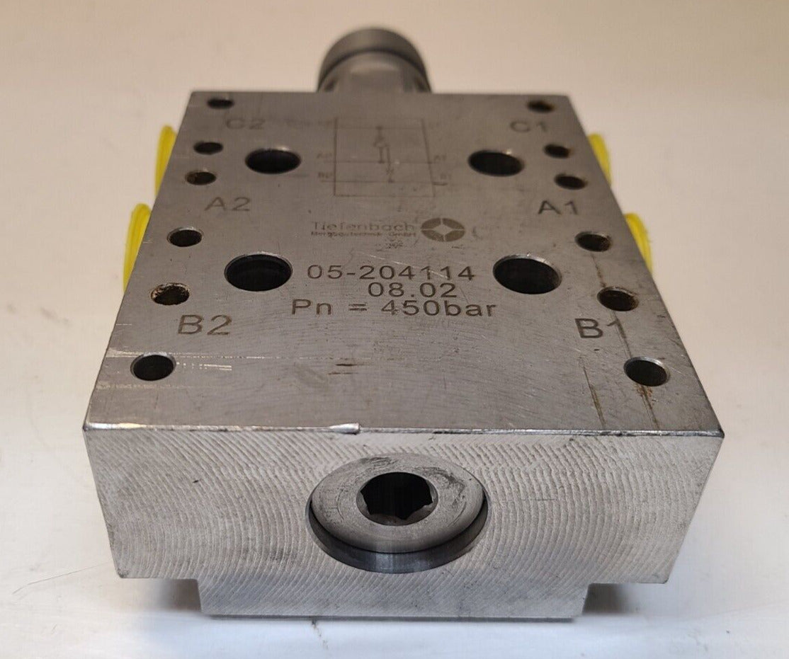 Tiefenbach Solenoid Valve 05-204114 | 05-204114 | 08.02 | Pn 450 Bar