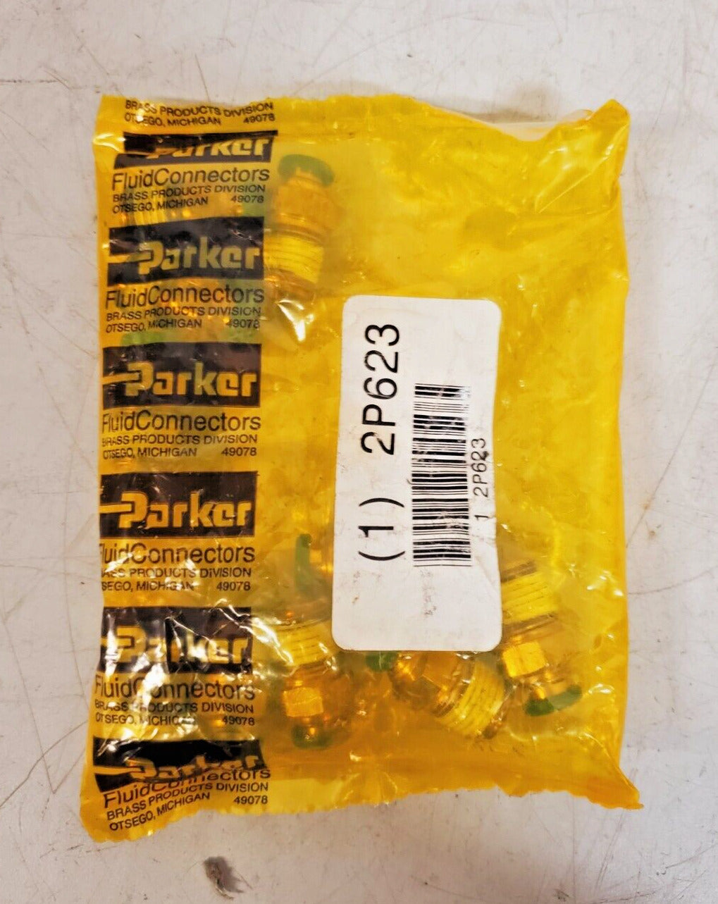 10 Quantity of Parker Fluid Connectors Fittings 2P623 | U860315589 10 Qty)