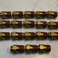 18 Quantity of Fitting Connectors 29mm L 17mm Thread 6mm ID 18mm Hex (18 Qty)