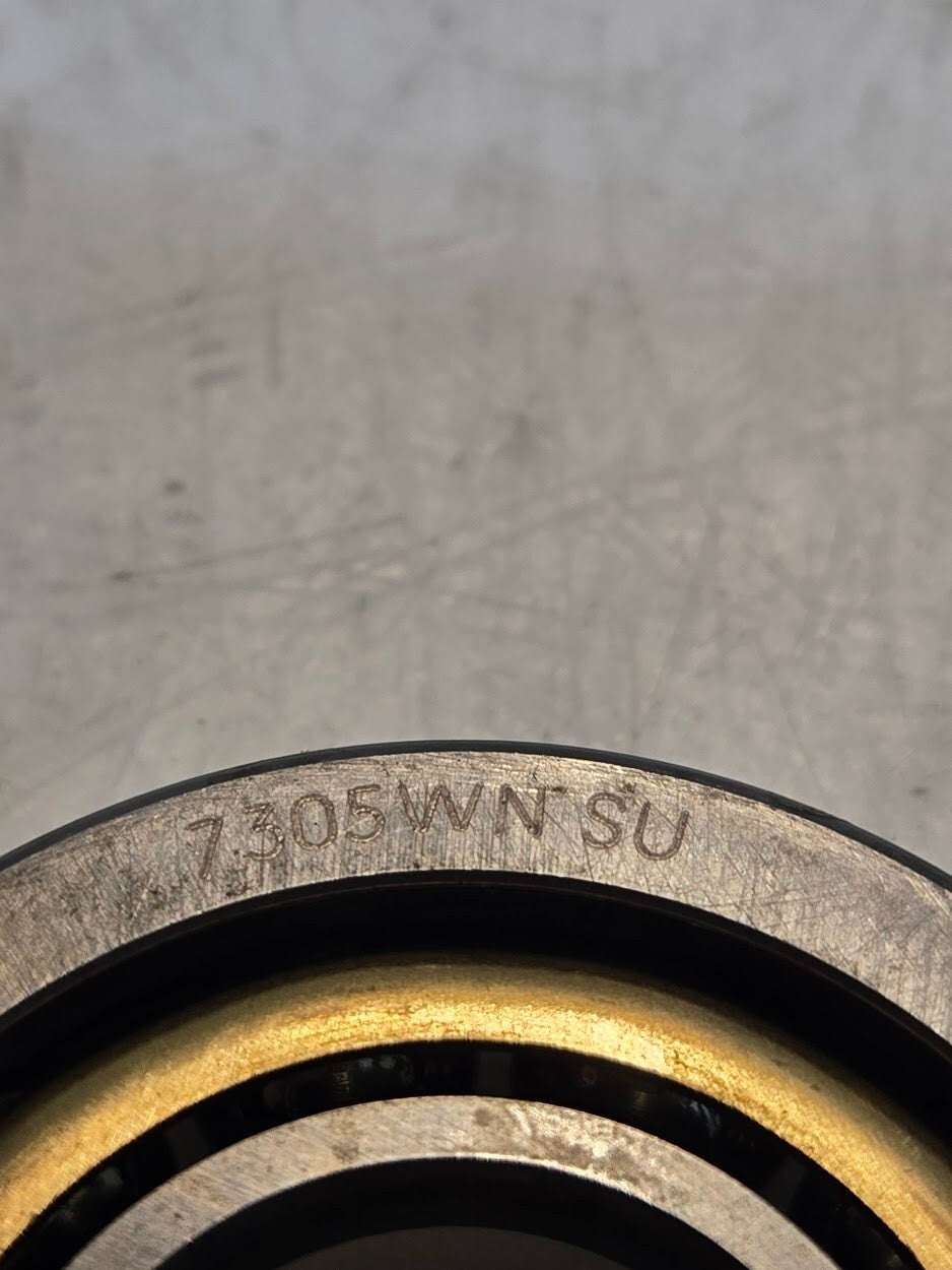 Fafnir 7305WN SU Ball Bearing | 7 M Lot 13541 | 62 mm OD 25 mm Bore 17 mm Wide