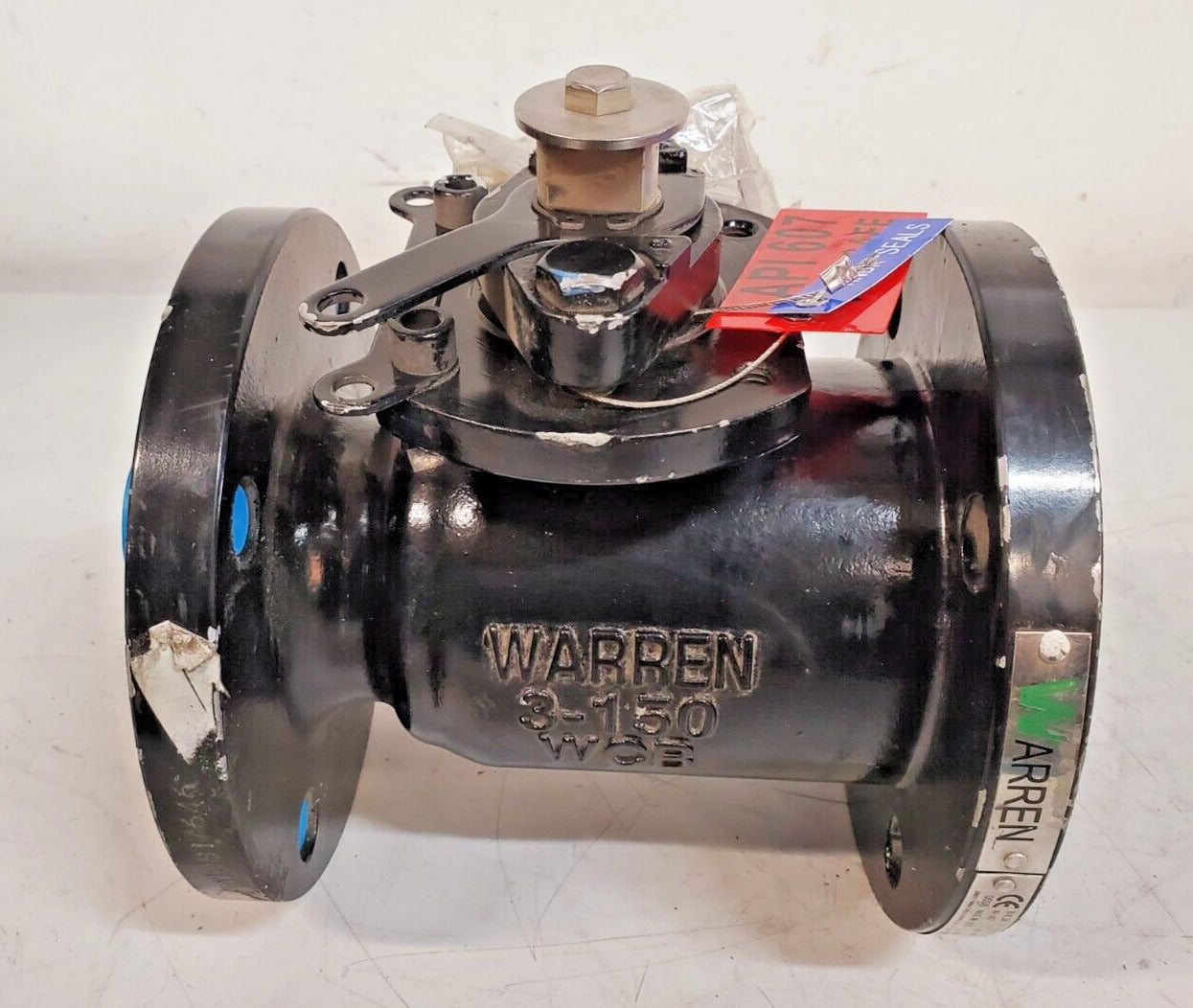 Warren Ball Valve with Handle Class 150 | 5155FS 3-150 WCB 285 HNBR/GR RTFE