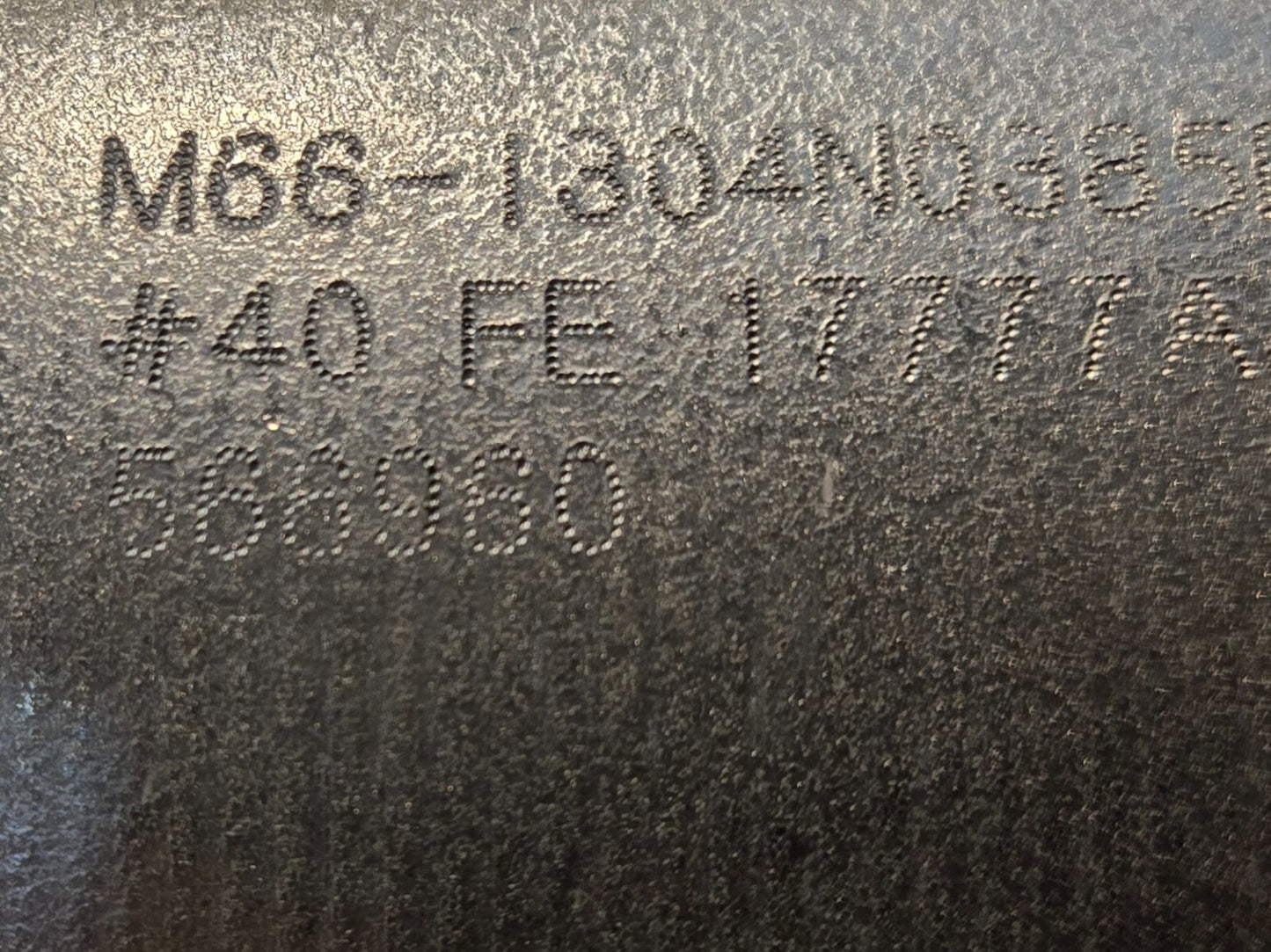 Exhaust Tube M66-1304N0385B0410N | #40 FE 17777AA | 566960 | 5" Tube