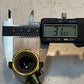 2 Quantity of Brass Garden Hose Shut-Off Valves 27mm Thread 48mm L (2 Qty)