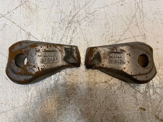 Pair of AHWI Forestry Mulcher Teeth BFS46R | BFS47L
