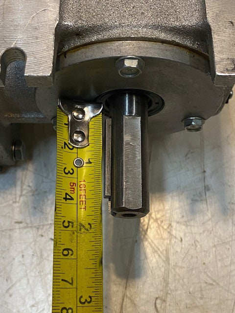 Worm Gear Motor G910105R | 16mm 1-3/4" Shaft 13" Long