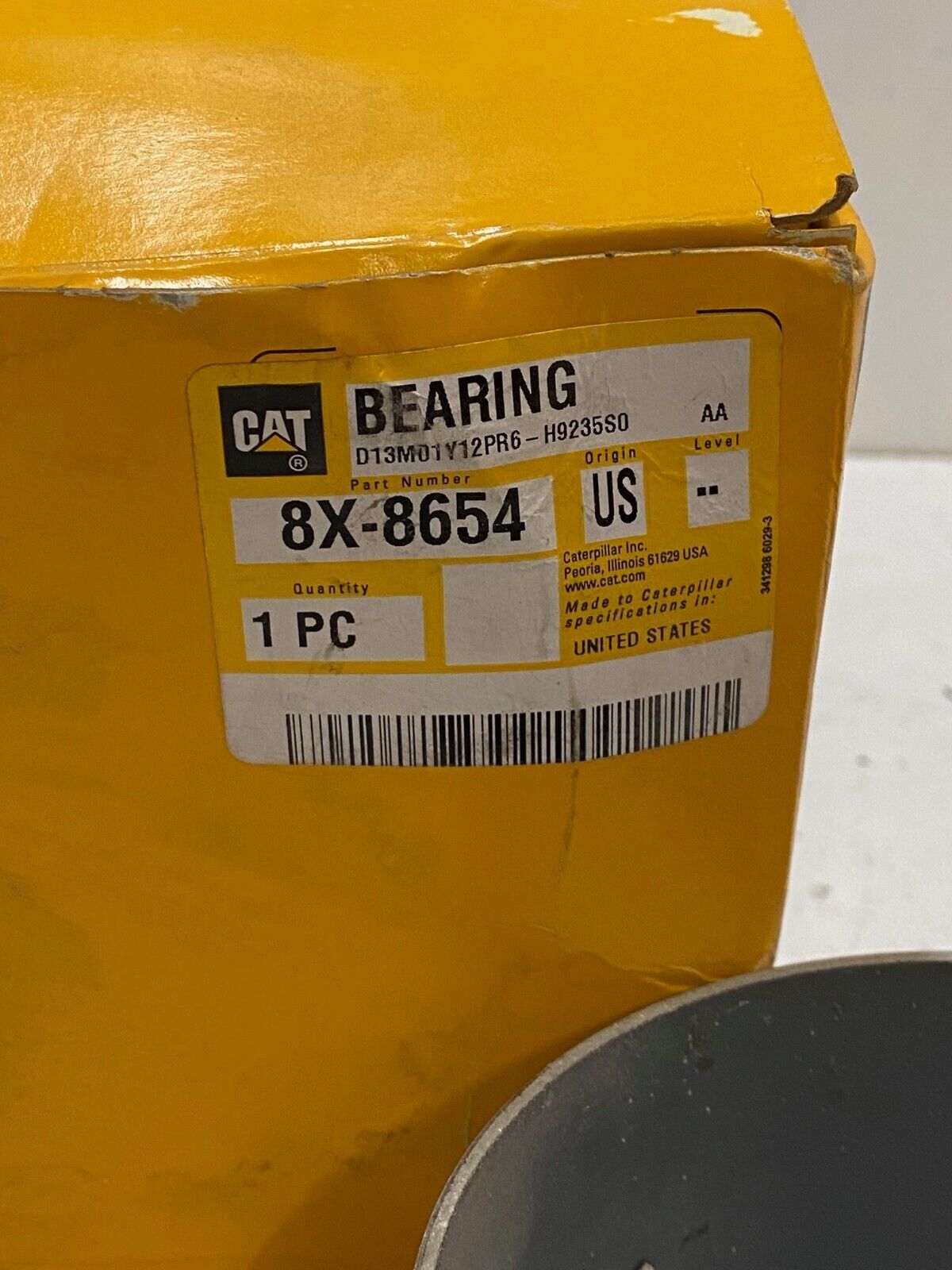 Caterpillar Straight Sleeve Bearing 8X-8654 CAT