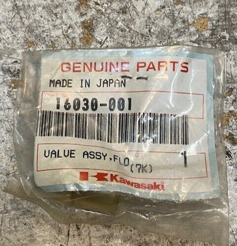 Kawasaki Float Valve Assembly 16030-001