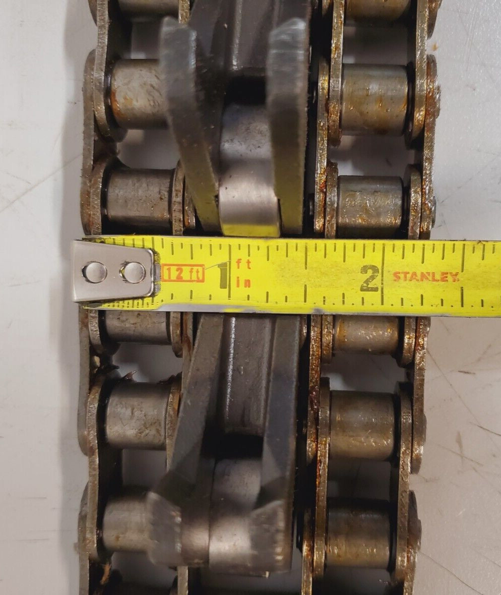 Renold Chain 12B | 35.5" Length | Pitch 1" | 2-1/4" Width