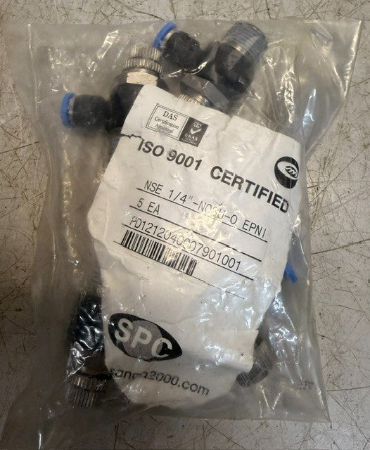 3 Bags Of 5 SPC Pneumatic Speed Controller Elbow NSE PD1212040007901001