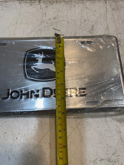 7 Quantity of John Deere License Plates SUP 50088 | 11-1/2" Long 6" Wide (7 Qty)
