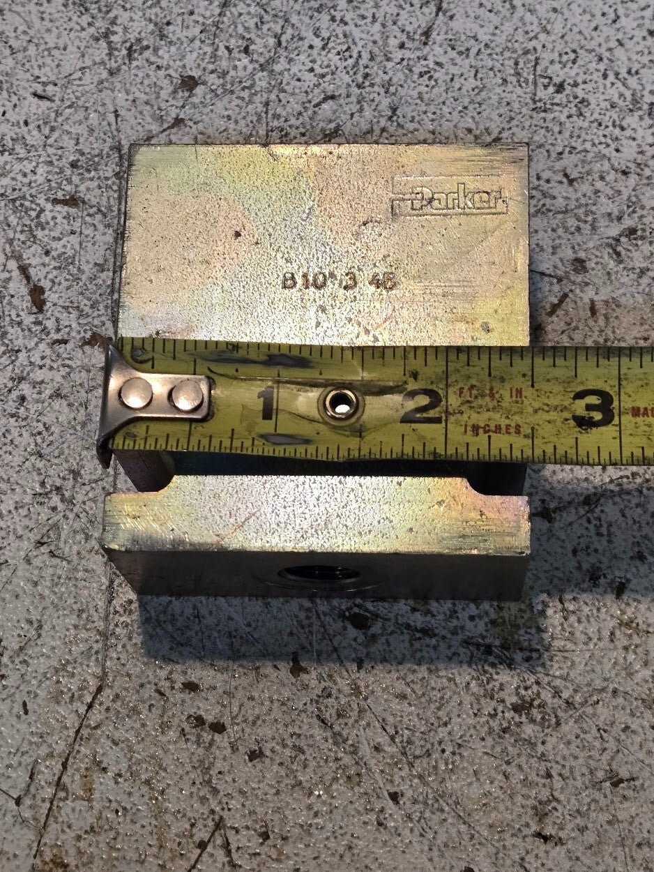 2 Quantity of Parker B10-3-4B Standard Bodies (2 Quantity)