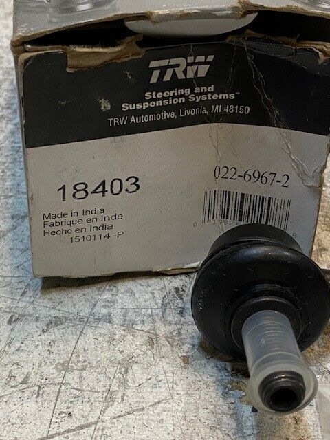 TRW Steering & Suspension Systems 18403 | 022-6967-2 | NA-6274