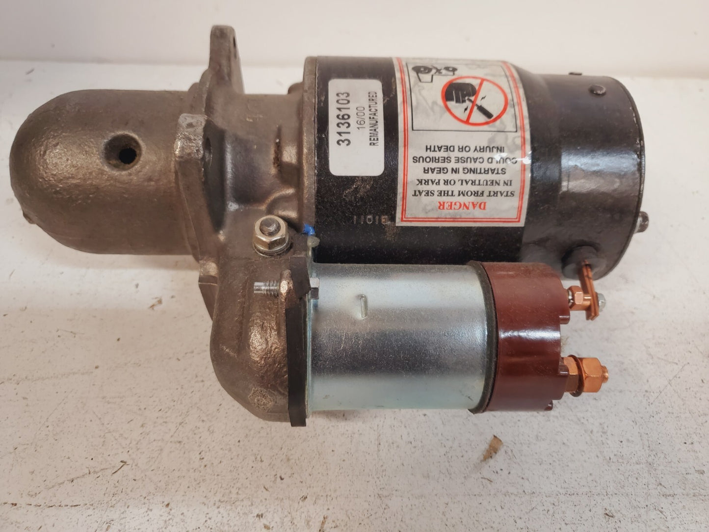 Starter Remanufactured 3136103 | 16/00