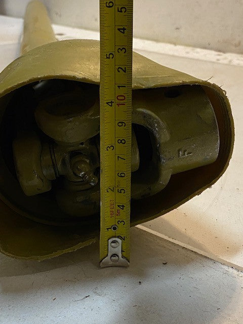PTO Tractor Extender Drive Shaft 50" Long 32mm Bore 21mm Triangular Bore