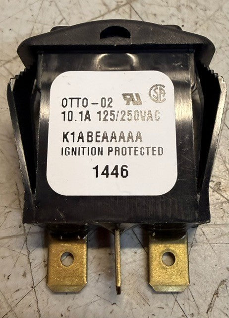 3 QTY OTTO Controls K1 Sealed Rocker Switch K1ABEAAAAA | 1446 Electrical Panel