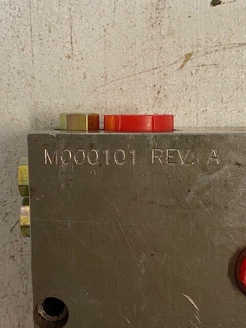 M000101 Rev. A Valve Manifold 5-1/2" x 5" x 1-7/8"