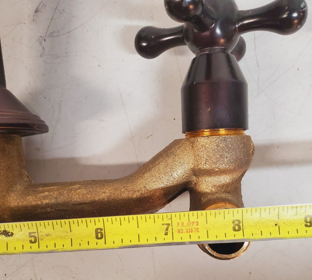 Antique Wall Brass Faucet 360° Swivel Spout Bathroom