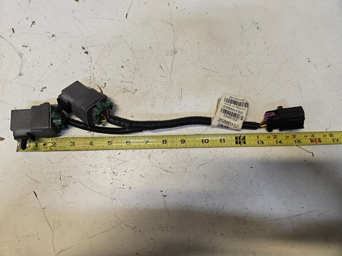 Wiring Harness 25860152 with 2 Omron 12177235 Relays | Z57370152