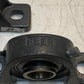 2 Quantity of Peer LP206 Flange Bearings w/ Insert Bearings HC206-18 (2 Qty)