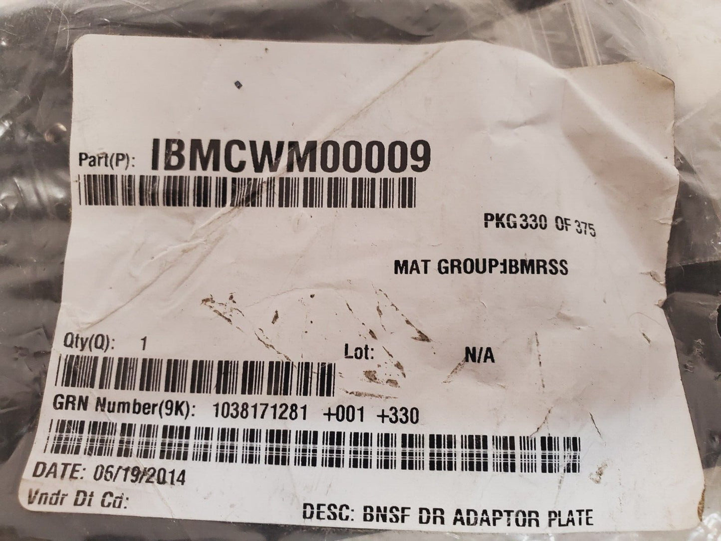 4 Qty Adapter Plates IBMCWM00009 | 1038171281 (4 Qty)