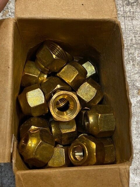 Box of 25 Streamline Mueller A05052 NS4-6 | 3/8 Forged Flare Hex Nuts