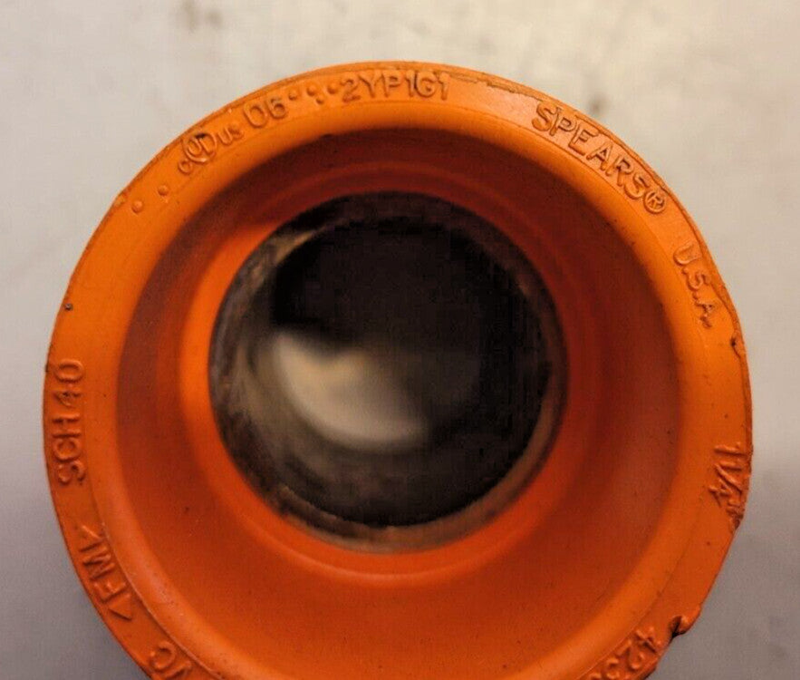 Spears Grooved x Socket FlameGuard CPVC Brass Coupling 1-1/4" | 4233-012