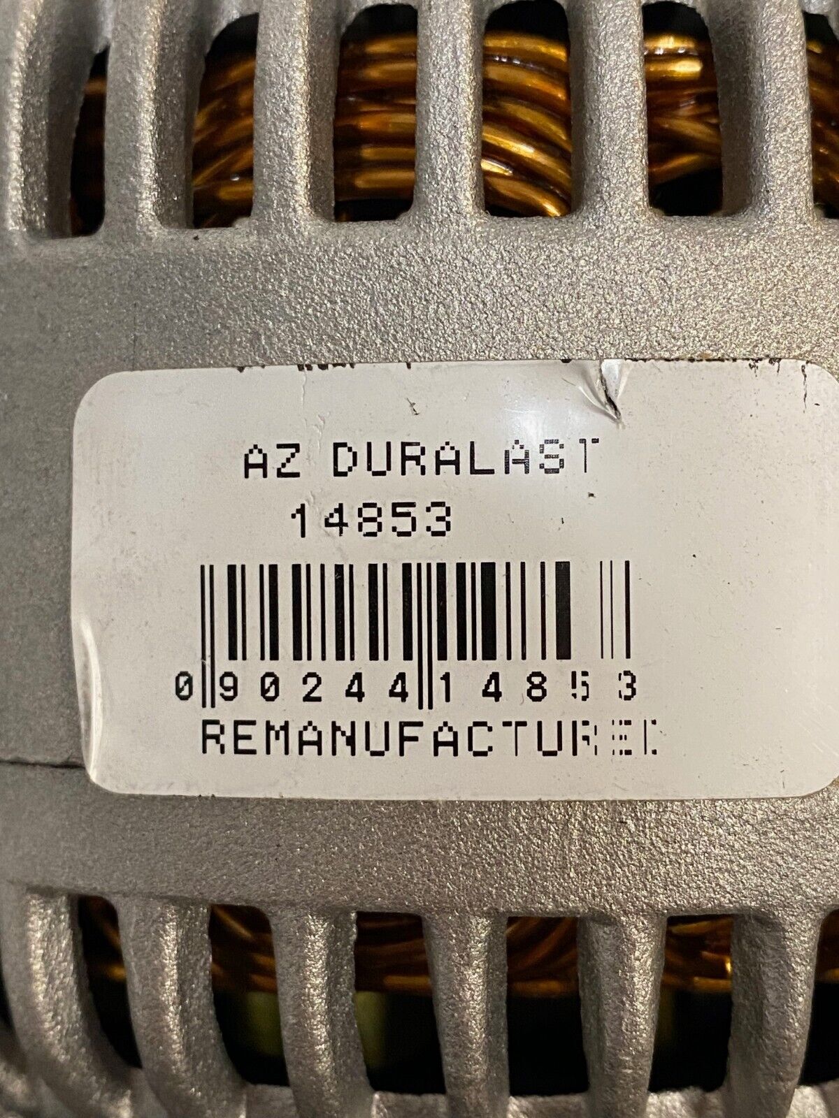 AZ Duralast 14853 Remanufactured Alternator