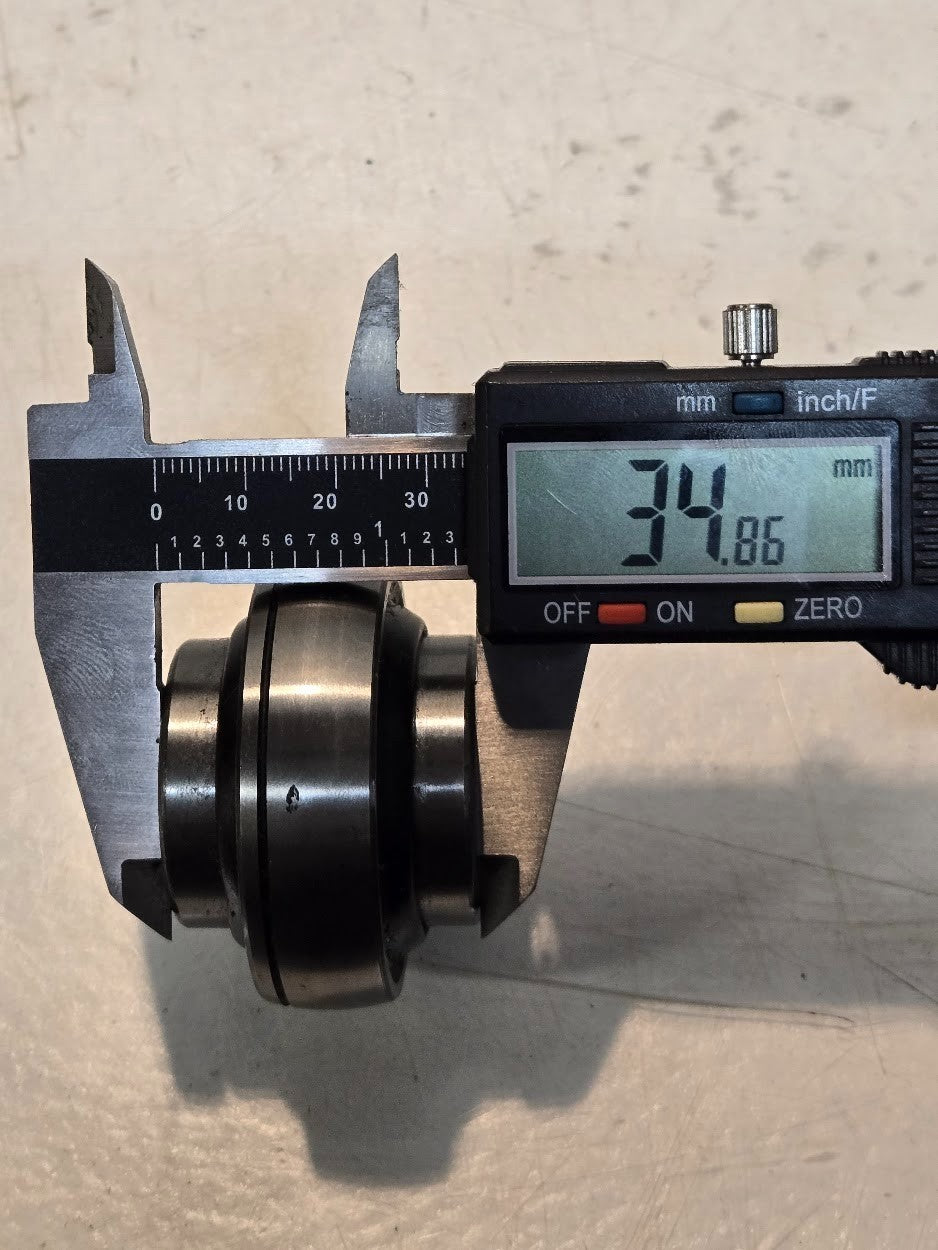 2 Quantity of Linkbelt Ball Bearings BS217948E3 15/16" Bore 1-3/8" Thick (2 Qty)