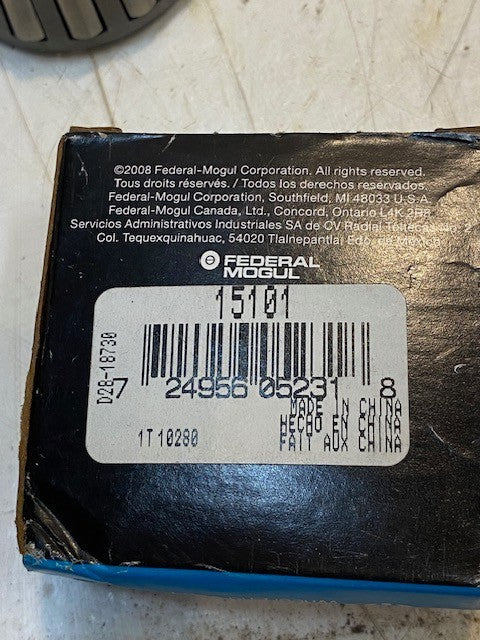 4 Qty of National MOOG Federal Mogul 15101 Tapered Roller Cone Bearing (4 Qty)