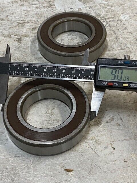 2 Qty of 6210NSE Nachi Japan 20x50x90mm Bearings (2 Quantity)