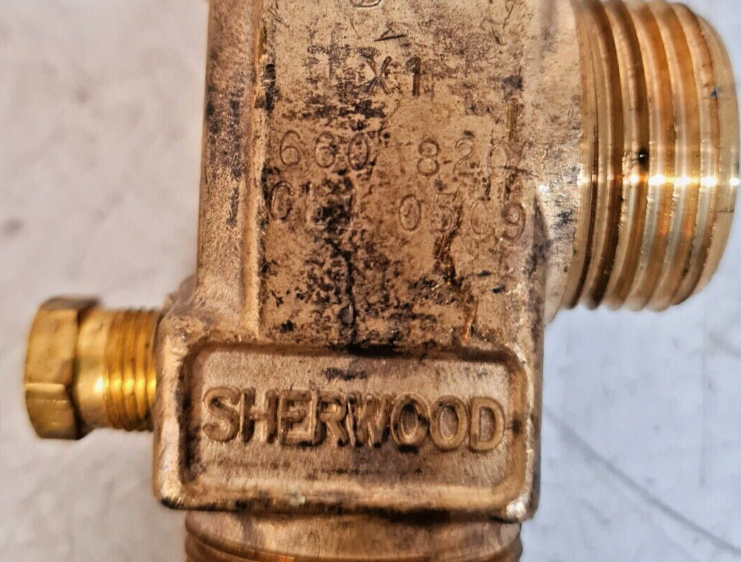 Sherwood Chlorine Cylinder Valve Brass 660 820 | CL10509