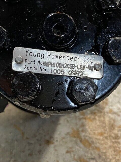 Young Powertech Inc. Hydraulic Motor 1005-0992 | YMPH100H2KSB-LSV-RM