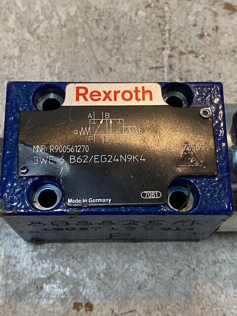 Rexroth Directional Spool Valve R900561270 | 3WE6B62/EG24N9K4