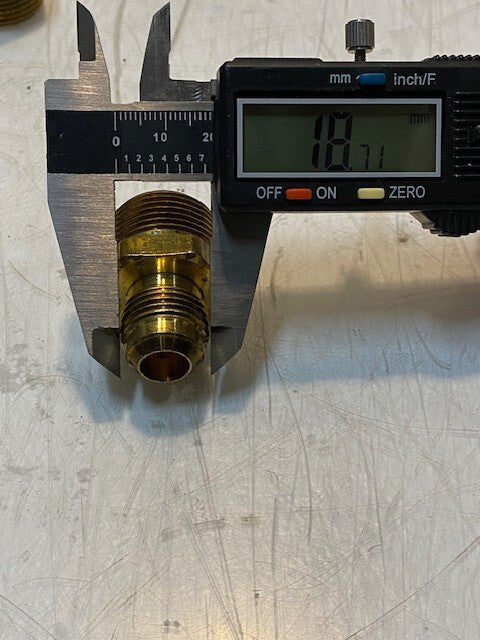 10 Quantity of Brass Craft 48-8-12 Flare X MIP Union 1/2" x 3/4" (10 Quantity)