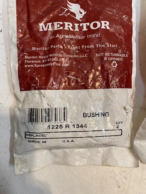2 Quantity of Meritor 2-Pack 1225R1344 Air Brake Bushings (4 Pieces Total)