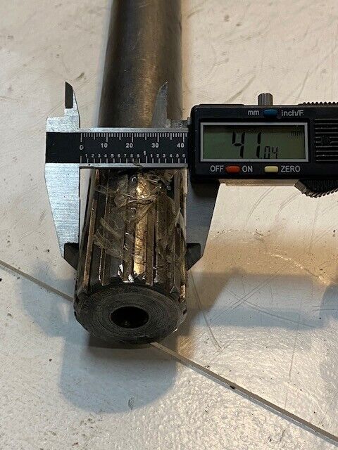 Drive Axle Shaft 750NIF U-Joint 38" L 41mm 16-Spline Both Ends 40mm OD