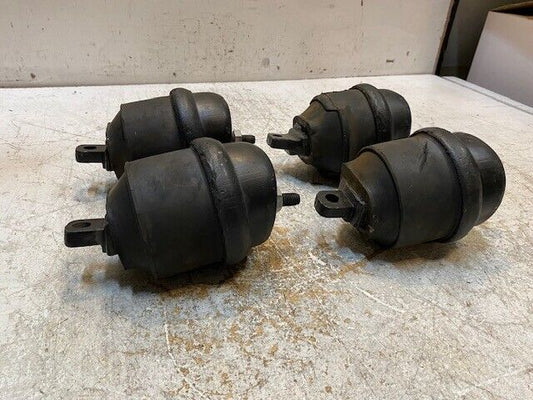 4 Qty of Engine Mounts 7-1/4" L 4-1/4" W 12mm Bore 1-3/8" 12mm Thread (4 Qty)