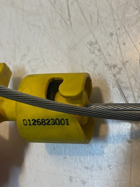 Engine Oil Level Dip Stick w/ Yellow Rectangle Handle 0126823001 | 126823001