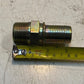 2 Qty of Hydraulic Hose Fittings 3-1/8" L 33mm Thread 27mm Nose 21mm ID (2 Qty)