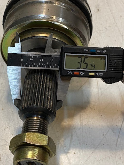 GSP CV Joint NCV10137 | 770E24077 | 21" Long 24mm Thread 30mm Shaft 6-Bolt