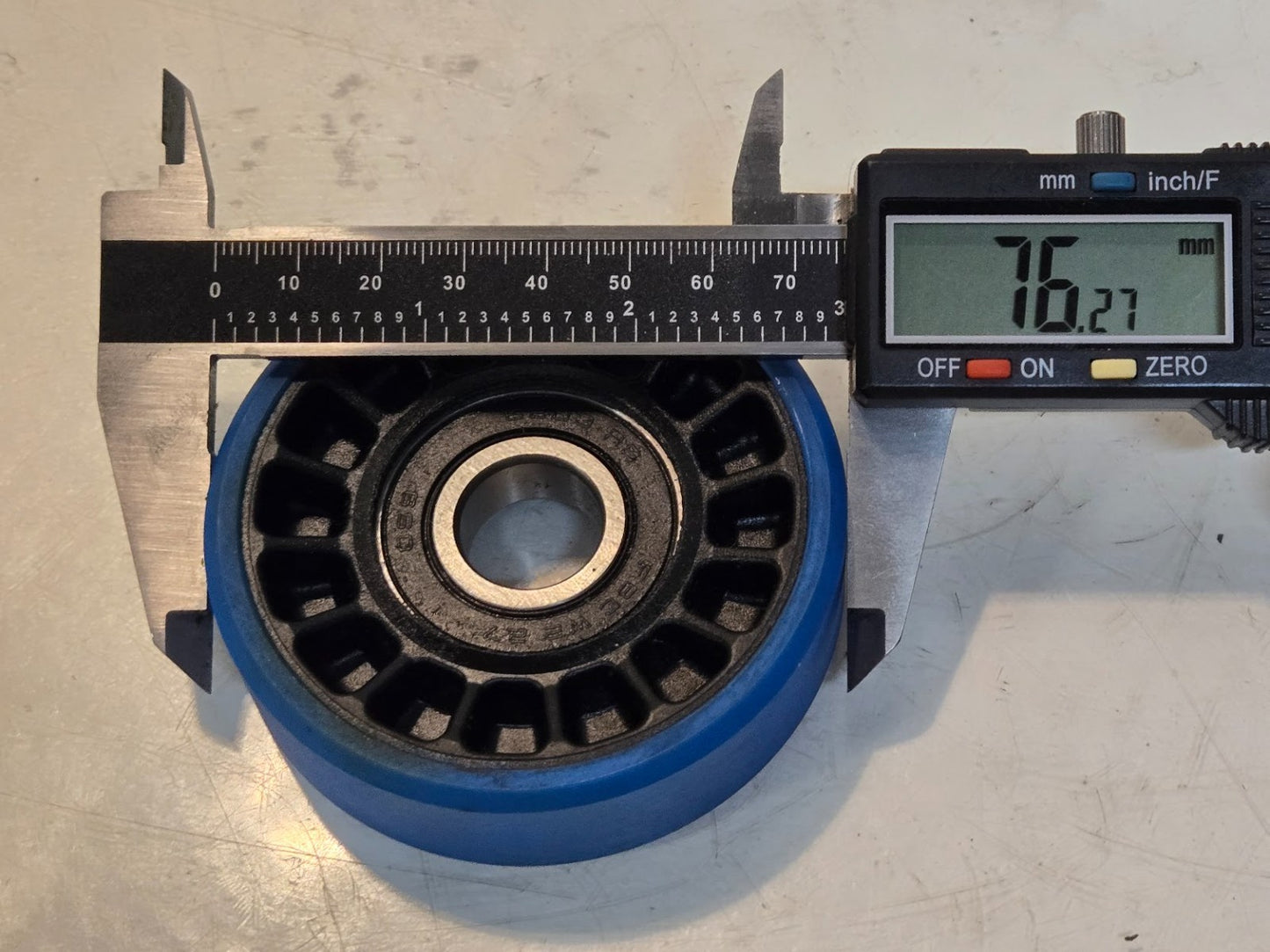 5 Quantity of Escalator Rollers | 3 in Diameter 22 mm Wide 17 mm Bore (5 Qty)