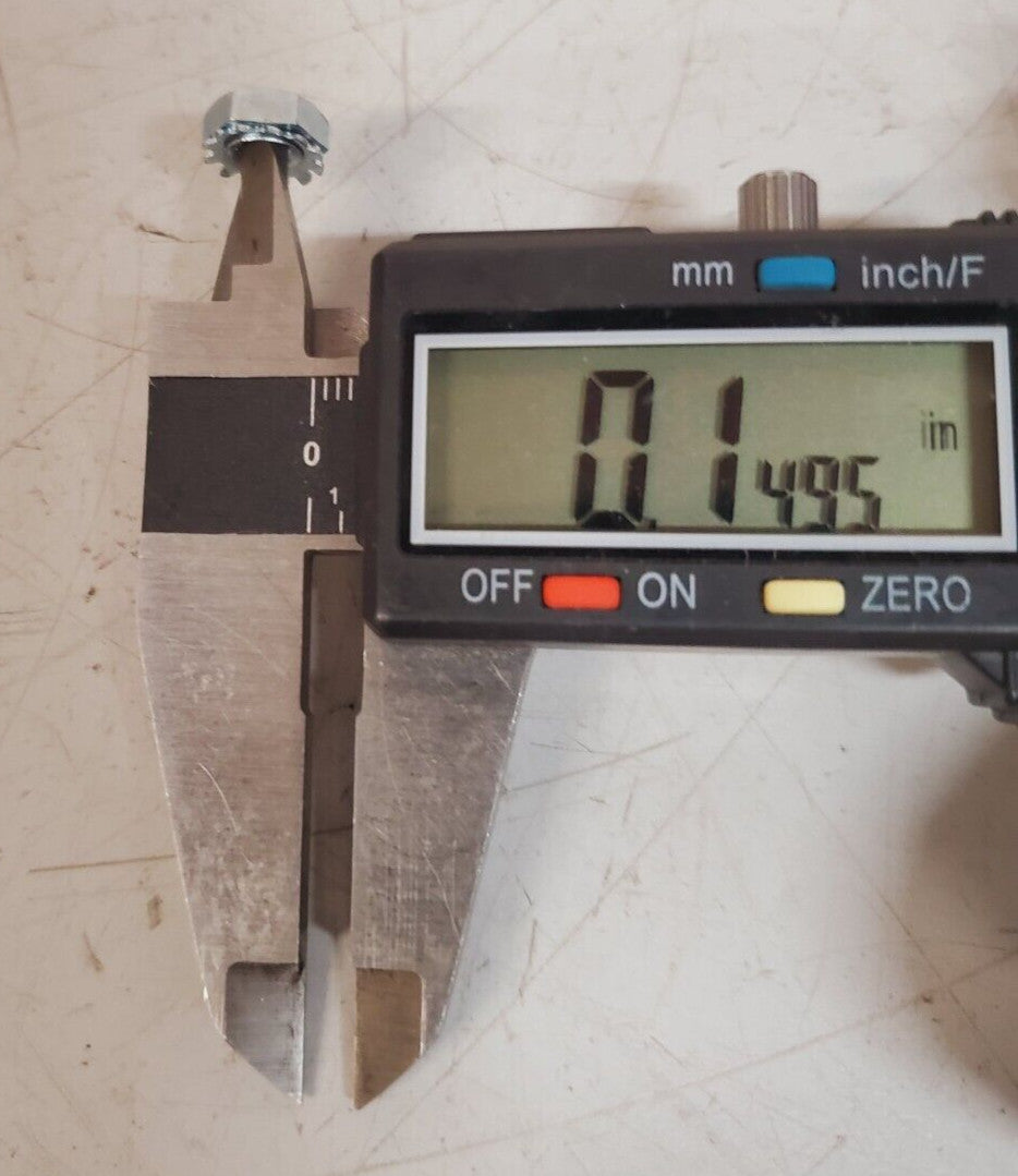 3 Packs of 25 Units of A/C S&G IND Nuts Plain Assembled 511-101800-00 (75 Qty)