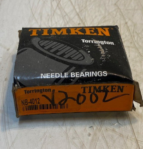 Timken Torrington Drawn Cup Shell Type Needle Non Thrust Roller Bearing NB-4012