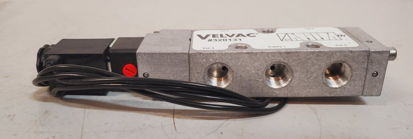 Velvac Four-Way Electronic Solenoid Air Valve 320131 | 3201312