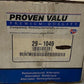 Proven Valu Remanufactured Alternator 29-1049