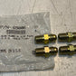4 Qty of Steel Flared Tube Male Connectors 65006 3/8 Tube x 1/4 Pipe (4 Qty)