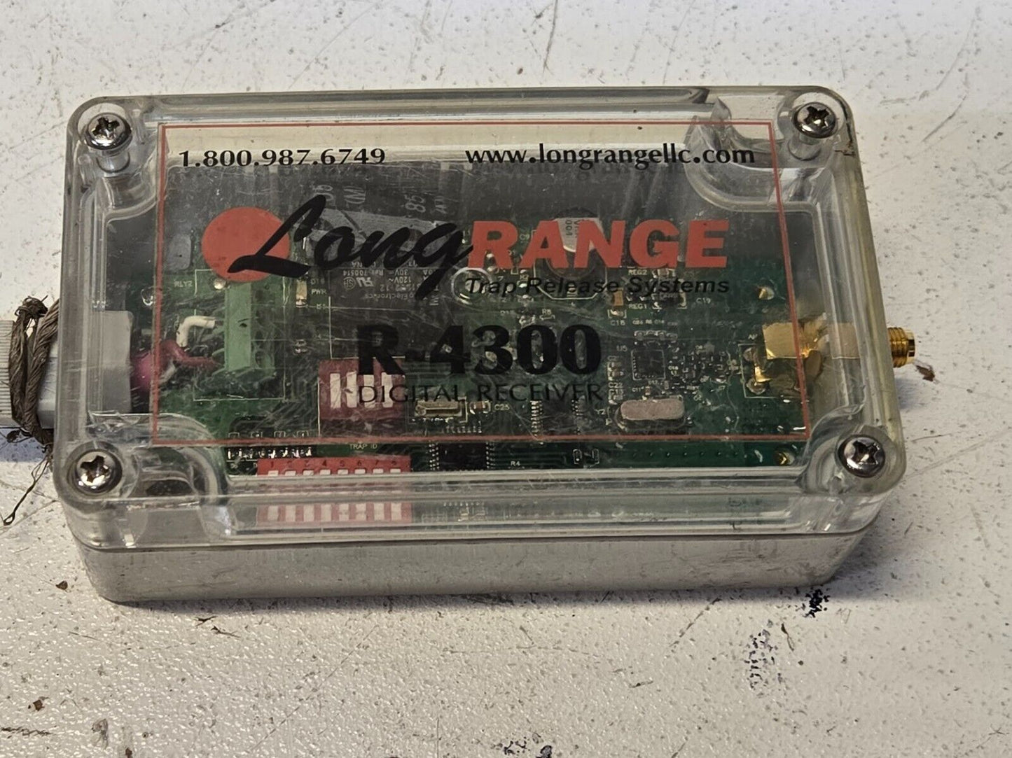 3 Quantity of Long Range R-4300 Digital Receivers (3 Quantity)