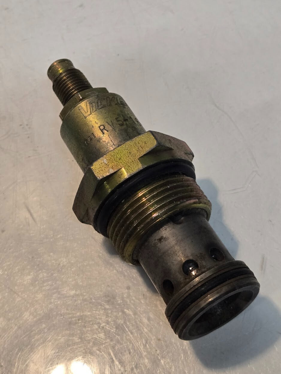 Vickers RV5-16-S-0-30 Pilot Operated Relief Cartridge Valve 4-1/4" Long 19mm Hex
