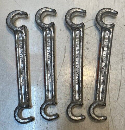 4 Quantity of Gearench Size 0 Titan Wrenches VW0 8" Long (4 Quantity)