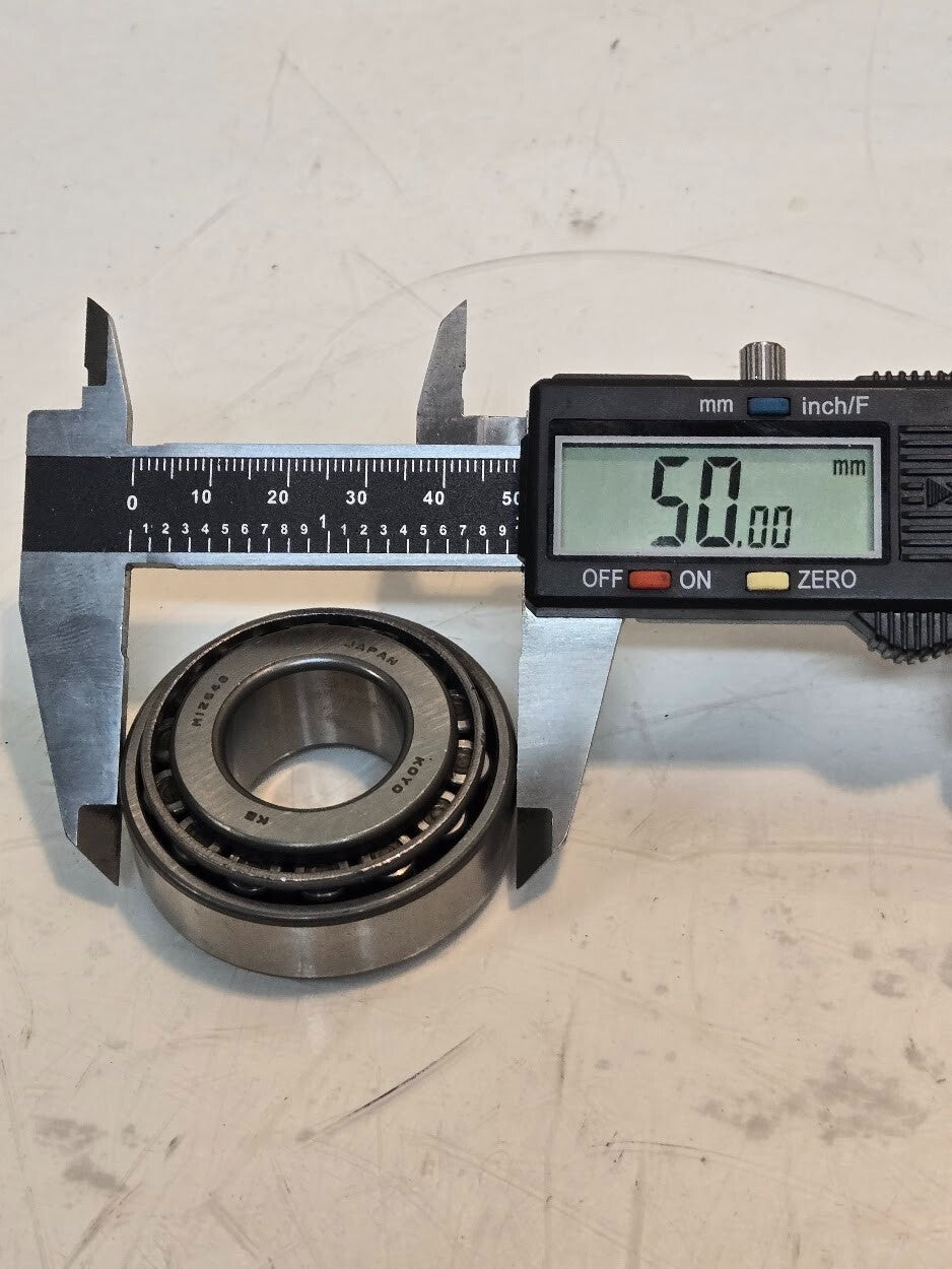 3 Quantity of Koyo KE M12648 Tapered Roller Bearings with M12610 Race (3 Qty)